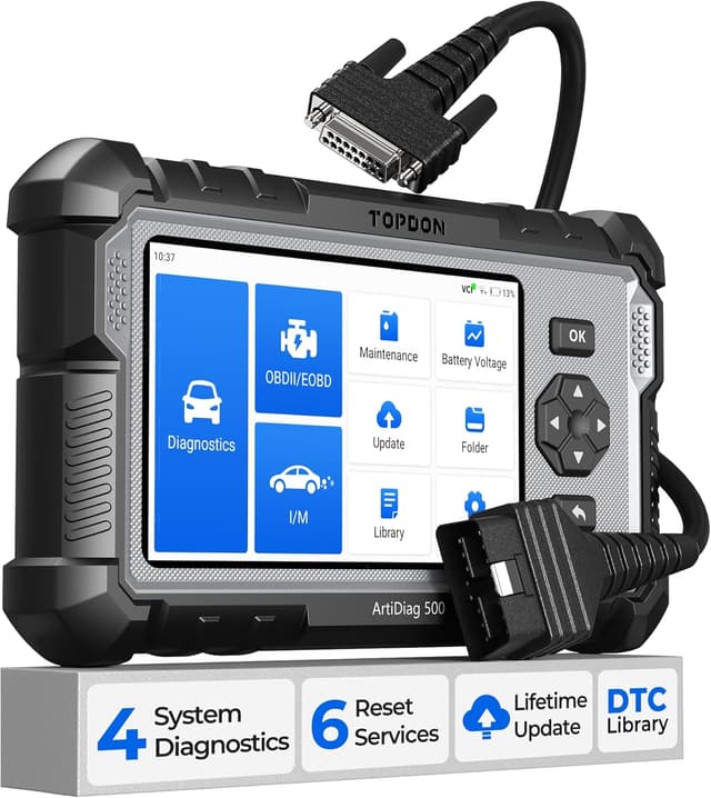 Imagen de TOPDON ArtiDiag500 OBD2 scanner 6 resets en OfertitasTOP