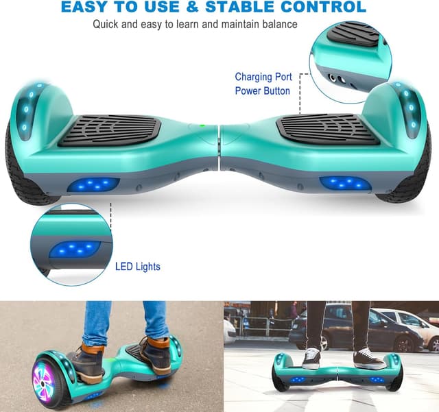 Thumbnail 5 de SISGAD Hoverboard 6,5 pouces 300W