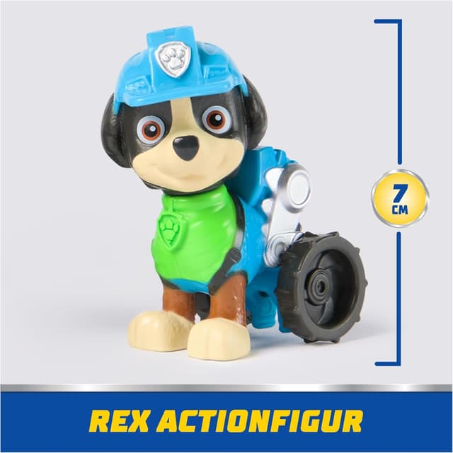 Detalle de PAW Patrol Rex-Figur mit Dino-Rettungsfahrzeug