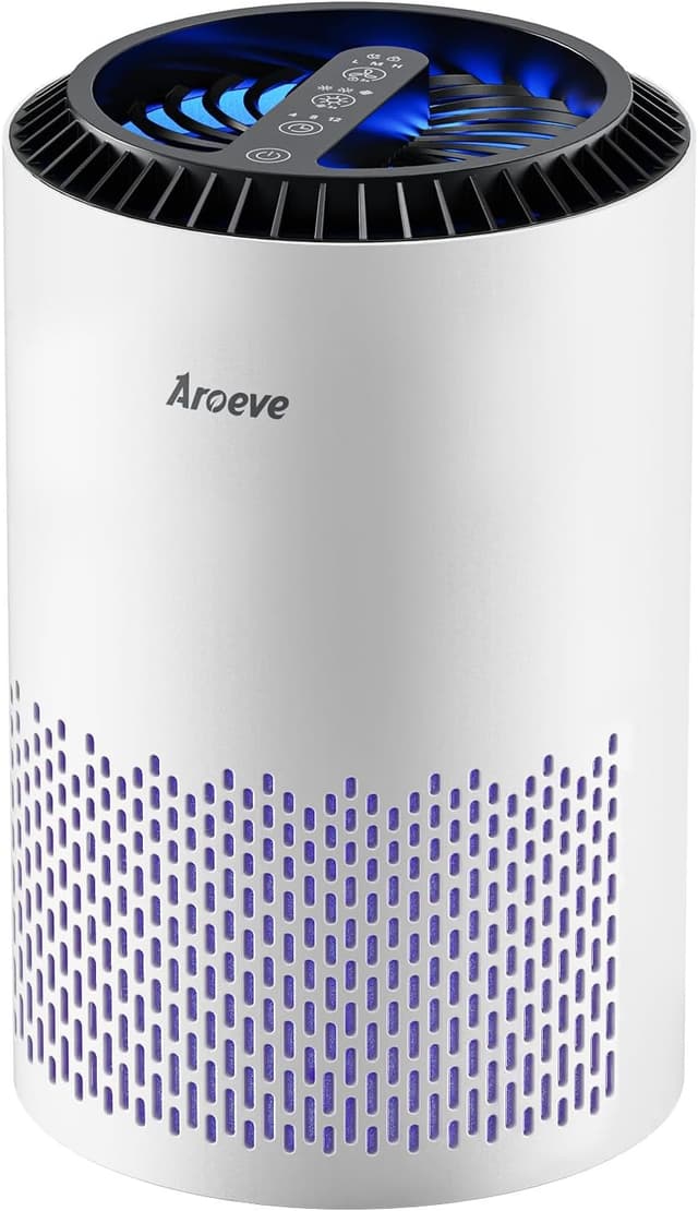 Detalle de AROEVE MK01 Air Purifier, 3-Layer Filter ⚙