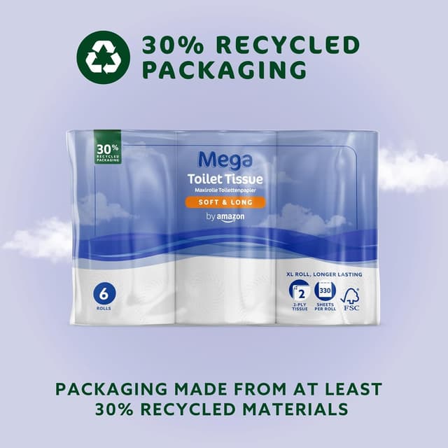 Thumbnail 5 de By Amazon Mega Toilet Roll