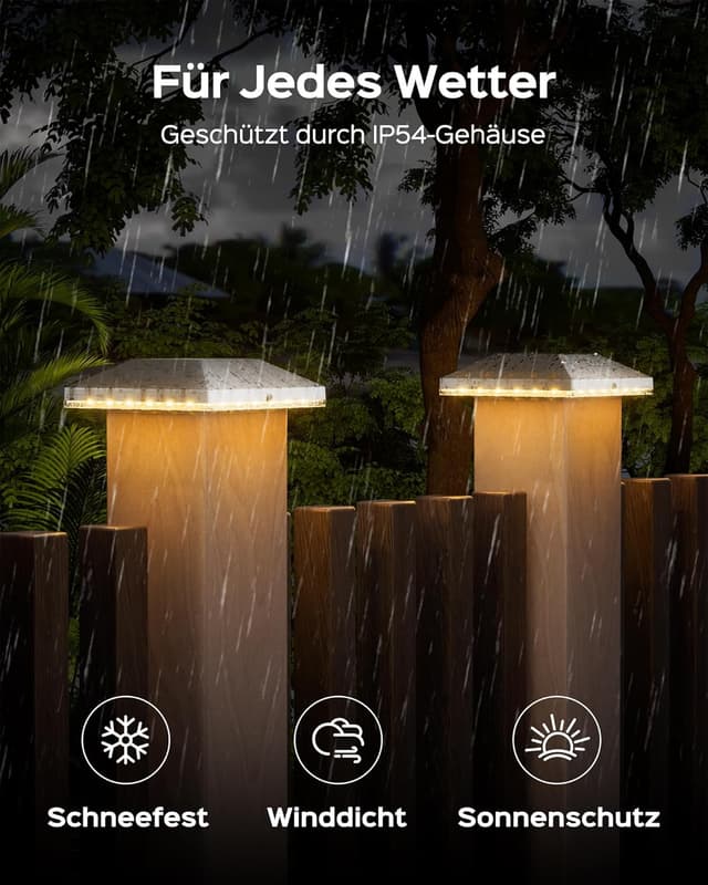 Thumbnail 2 de JACKYLED Solar Pfostenkappe 7x7–10x10