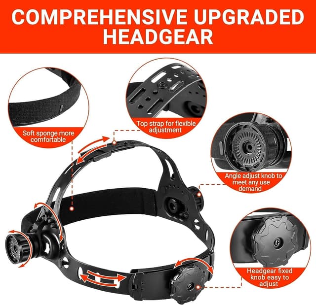 Thumbnail 6 de DEKO Masque Soudure grand écran 3,62"