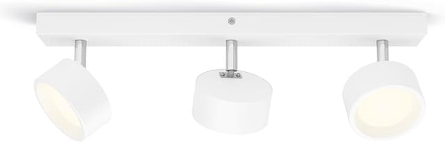 Detalle de Philips Barra Bracia con 3 Focos, Luz Cálida 2700K