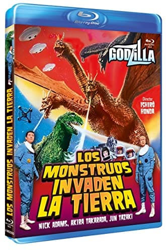 Detalle de Los monstruos invaden la Tierra BdR Godzilla vs. Monster Zero (Blu-ray) de Mon Inter