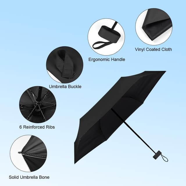 Thumbnail 5 de Aolso Travel Umbrella 90 cm mini