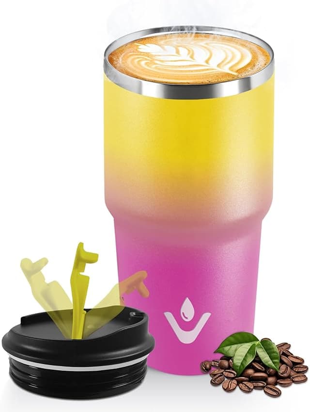 Imagen de HoneyHolly Termo Cafe 600 ml termo hermético para llevar ☕ en OfertitasTOP