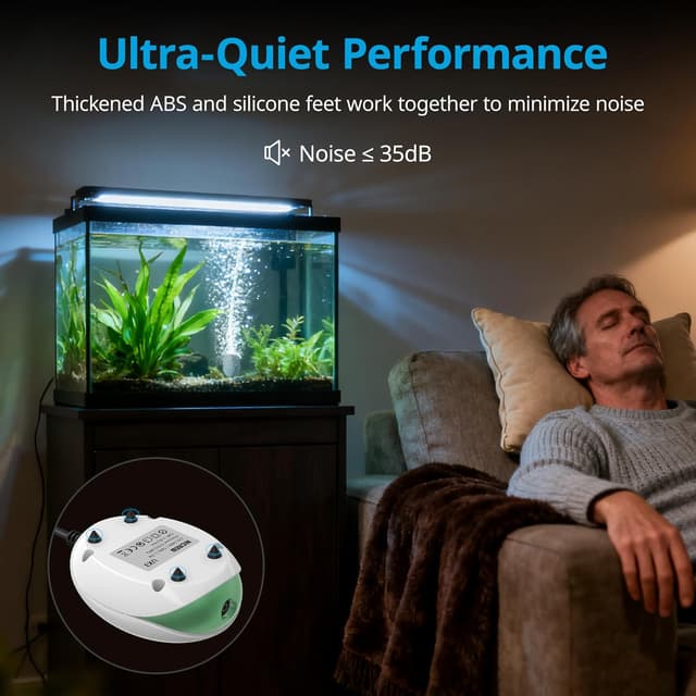 Thumbnail 3 de NICREW UFO Air Pump 1.7W for 150 L tanks