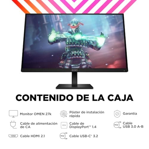 Thumbnail 7 de HP OMEN 27k Monitor gaming 27" 4K 144 Hz