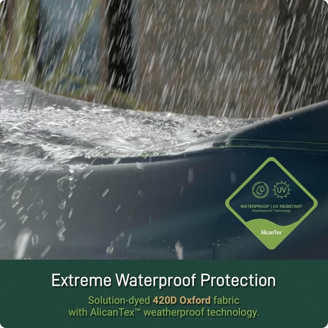 Thumbnail 2 de AWNIC Garden Furniture Covers 190×190×71cm, Waterproof Square Cover