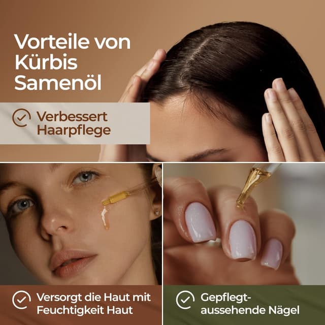 Thumbnail 4 de Gya Labs Bio-Kürbiskernöl 100 ml – Haaröl