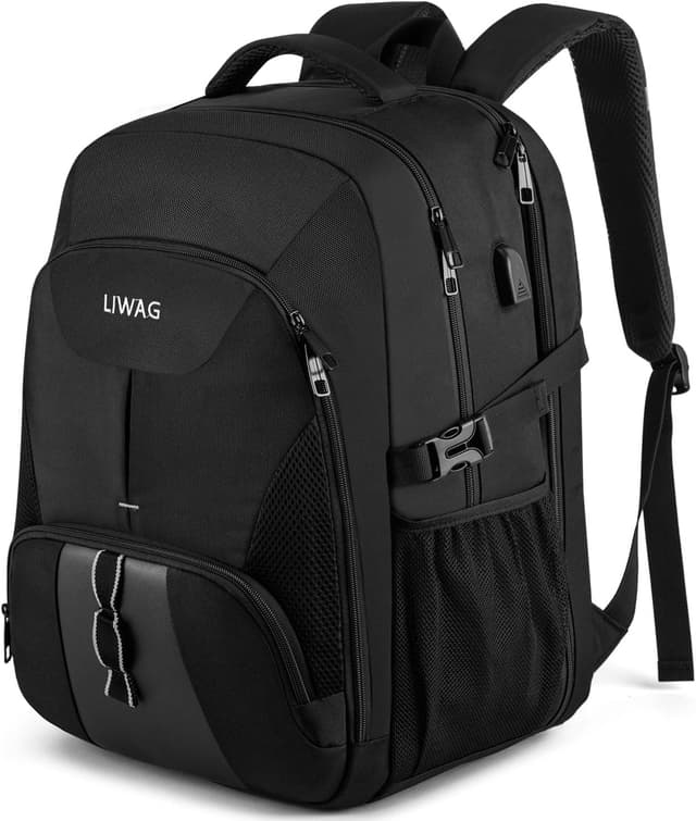 Detalle de Extra Groß Rucksack 50L Wasserdicht für Laptop ⛑