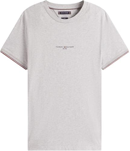 Thumbnail 4 de Tommy Hilfiger Camiseta Logo XL gris 100% algodón