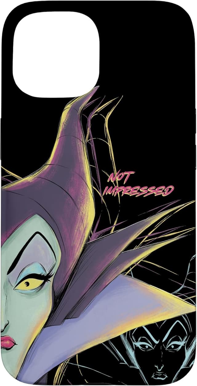 Detalle 2 de Custodia Disney Villains per iPhone 17 Malefica