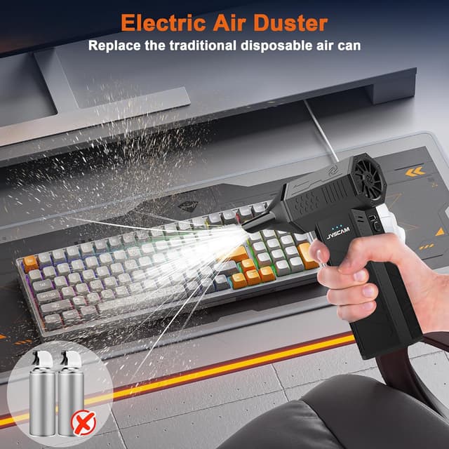 Detalle de JVSCAM X3 Electric Air Duster 3‑Gear