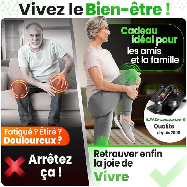 Thumbnail 1 de Ultrasport Mini Stepper Fitness Appartement 100 kg