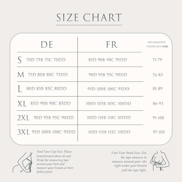 Detalle de Vinfact Seidig Still-BH ohne Bügel