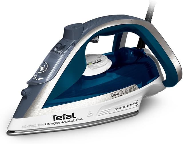 Detalle de Tefal Ultraglide Plus Steam Iron FV5879G2 (2800W) with Durilium non-stick soleplate
