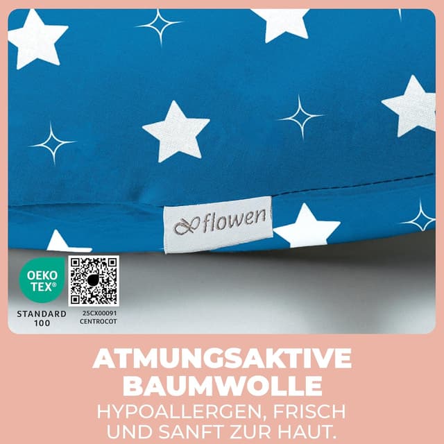 Detalle 1 de Stillkissen Schwangerschaftskissen XXL 200x70