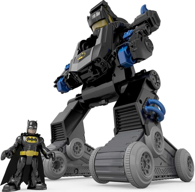 Imagen de Fisher-Price RC Transforming Batbot remote toy 🤖 en OfertitasTOP