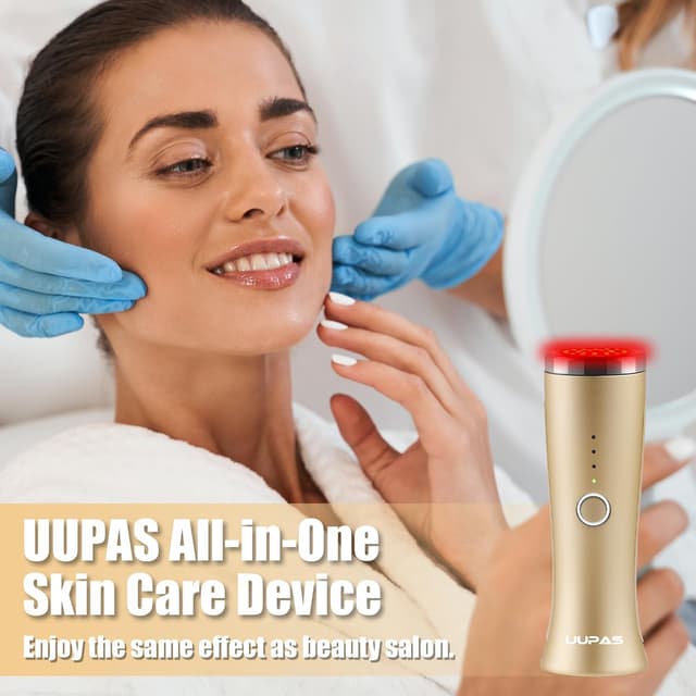 Detalle 2 de UUPAS UUPAS Rouge, appareil LED anti rides