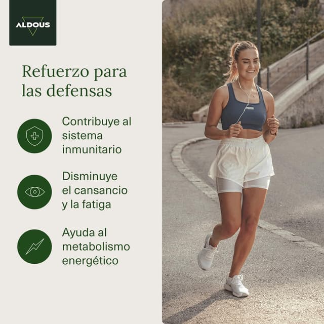 Detalle 2 de Vitamina B12 Vegana y Ácido Fólico 400 Comp. 🌱