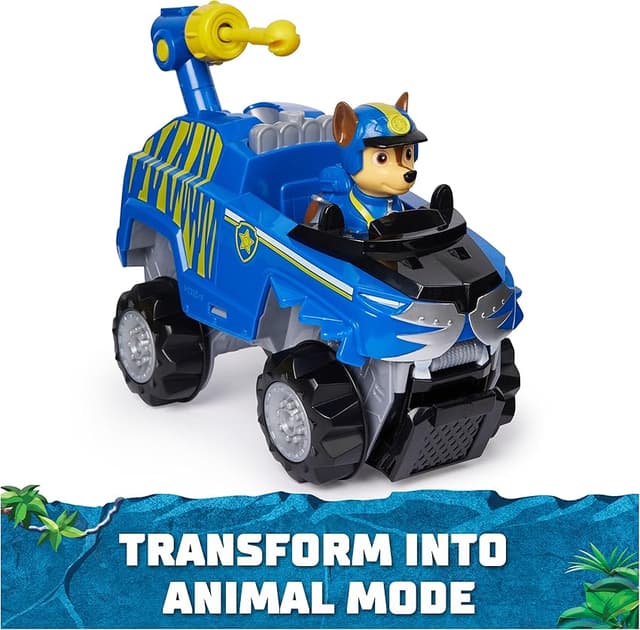 Detalle 1 de Paw Patrol 6067758 Pack Chase Jungle Pups y vehículo