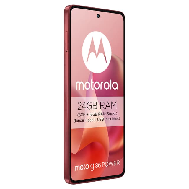 Detalle 1 de Motorola Moto g86 power 5G 8 GB + 512 GB móvil libre