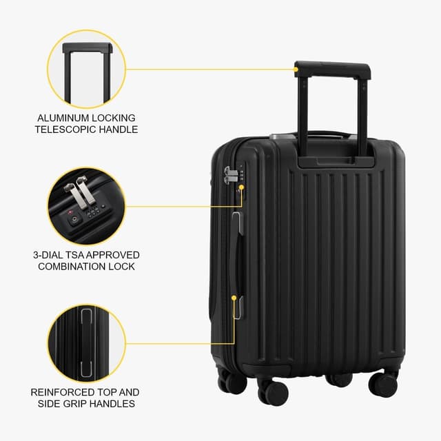 Thumbnail 5 de LEVEL8 20 Inch 36L Cabin Hardcase