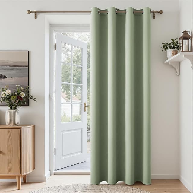 Detalle de MRTREES Thermovorhang für Tür & Vorhang – blickdicht, wärmeschützend, 140×210 cm (1 Stück)