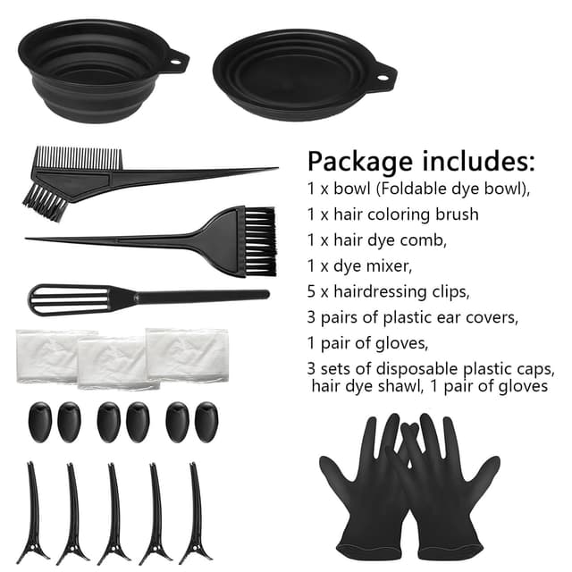 Detalle 2 de THINTON Haarfärbeset 25 Stk