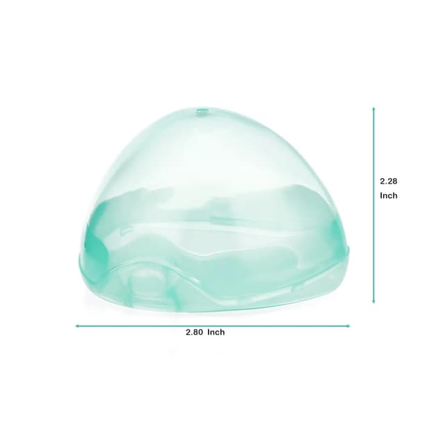 Detalle de PandaEar 4er Pack Schnullerhalter & Schnullerboxen – BPA-freie Universal-Boxen für unterwegs