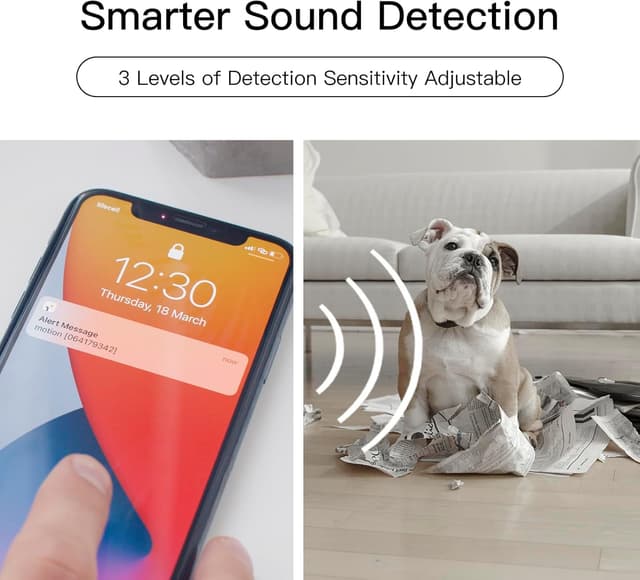 Thumbnail 5 de LAXIHUB Hundekamera mit App 3MP 2,4 GHz WLAN