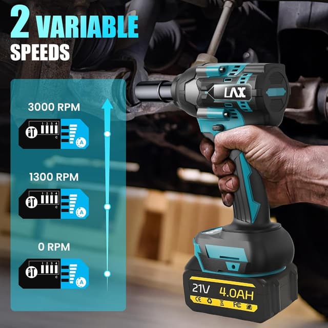 Thumbnail 6 de L1NXIXI Cordless Impact Wrench 1000 N·m