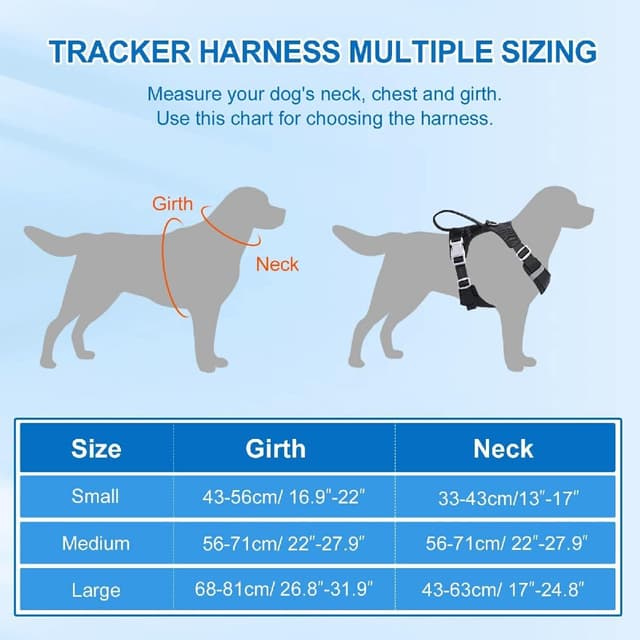 Thumbnail 5 de LZXLXS No Pull Dog Harness Black M