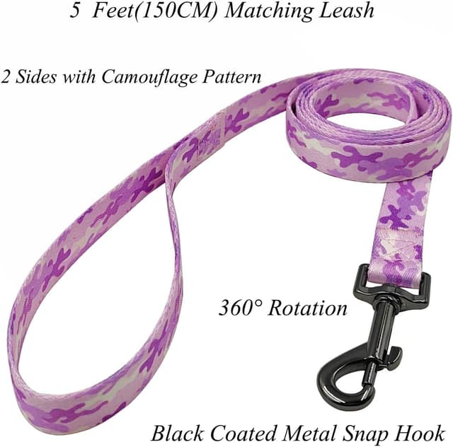 Thumbnail 4 de Olahibi Camouflage Dog Collar and Leash (Large)