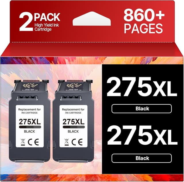 Detalle de PG-275 Black Ink Cartridge 450 pages