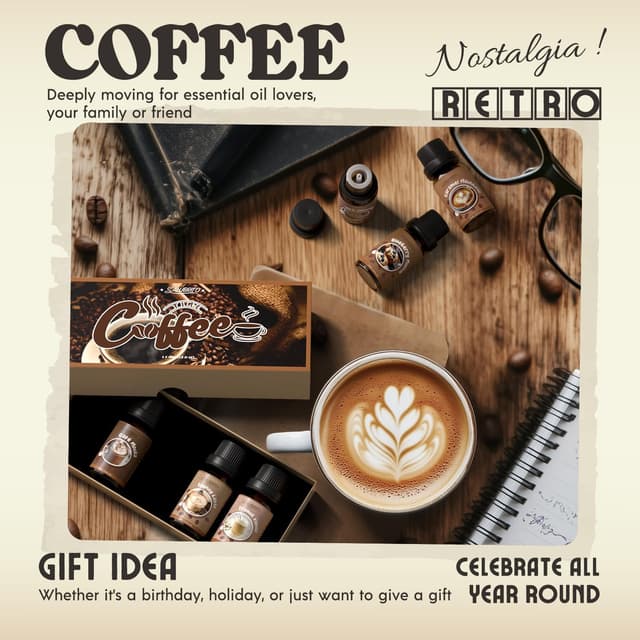 Thumbnail 4 de SALUBRITO Coffee Essential Oils Set for Diffusers