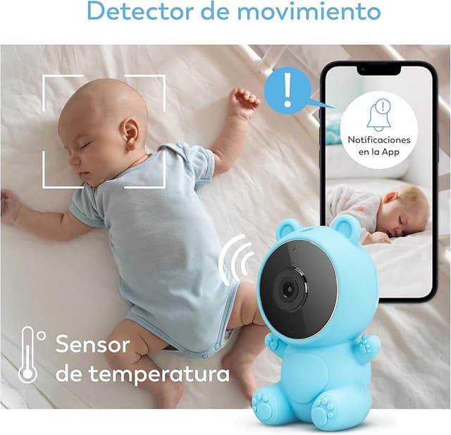 Detalle de GZ CAM SMTWF Kids Baby cámara bebé 1080p FHD