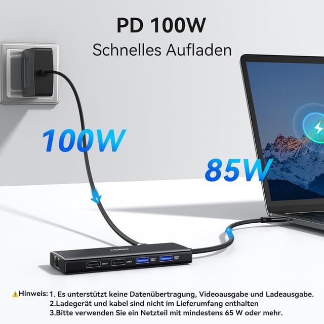 Detalle 2 de HODO USB C Hub 10-in-1