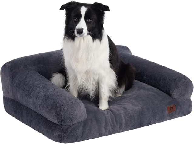 Detalle 2 de Hollypet Fluffy Plush Pet Sofa L for Dogs