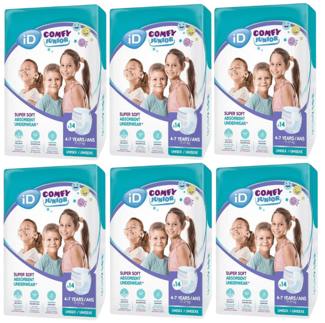 Imagen de Id Expert Protect Comfy Junior Pants 4-7 años 🩲 6x14 uds en OfertitasTOP