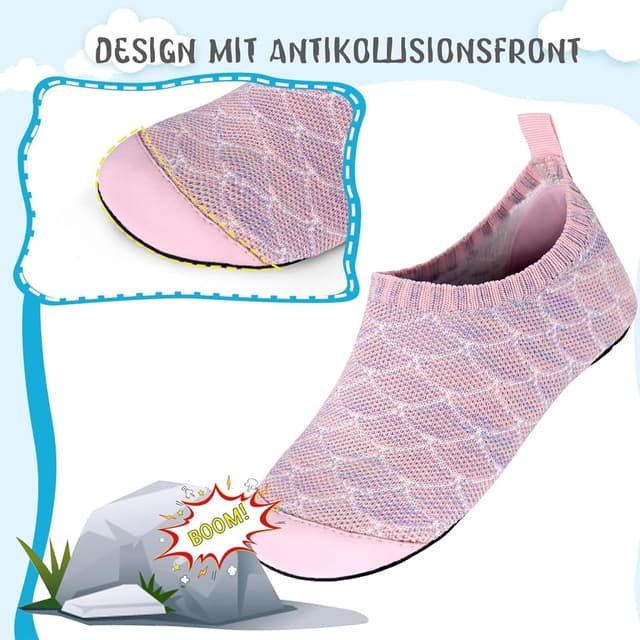 Detalle 2 de Kyopp Hausschuhe für Kinder, rutschfest