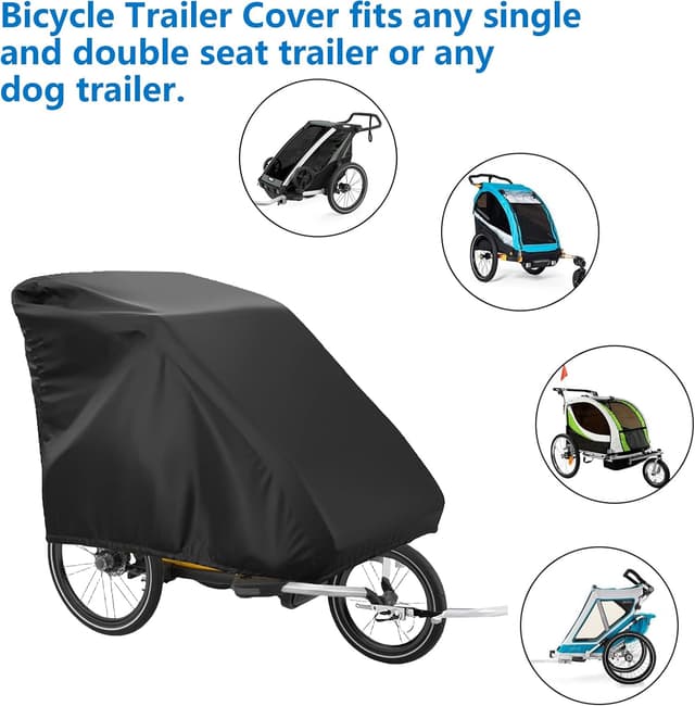 Thumbnail 3 de FUOBECIE Faltgarage für Fahrradanhänger