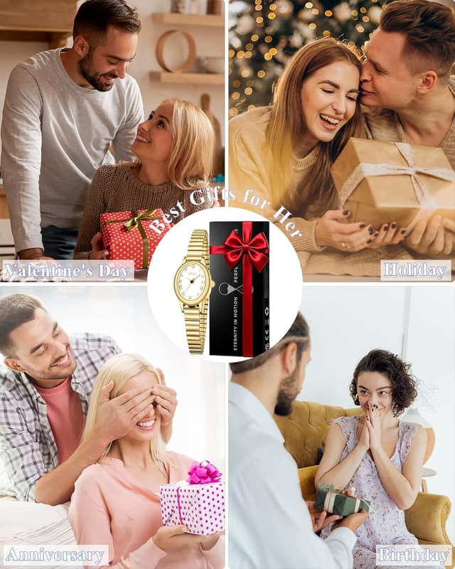 Detalle 2 de CIVO CIVO Vintage Armbanduhr für Damen 15-16 cm