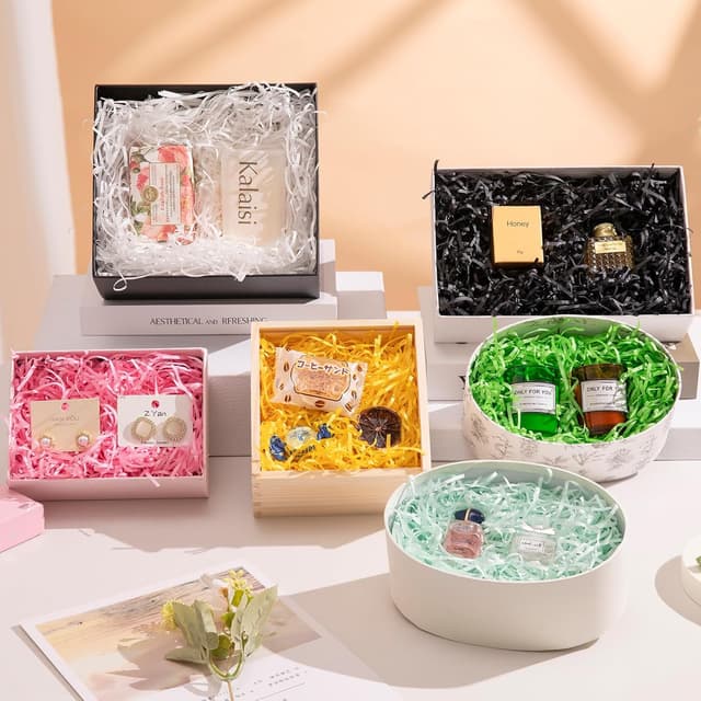 Thumbnail 5 de 500g White Shredded Tissue Paper