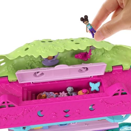 Thumbnail 2 de Polly Pocket POLLYVILLE Pet Adventure Treehouse Playset