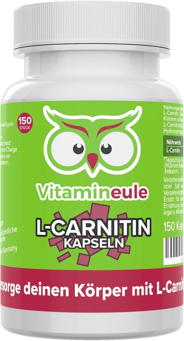 Imagen de Vitamineule® L-Carnitin Kapseln 500 mg en OfertitasTOP