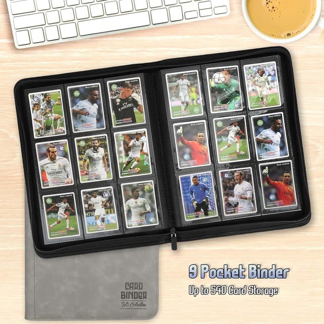 Thumbnail 5 de Trading Card Binder 540-Pocket PU Leather