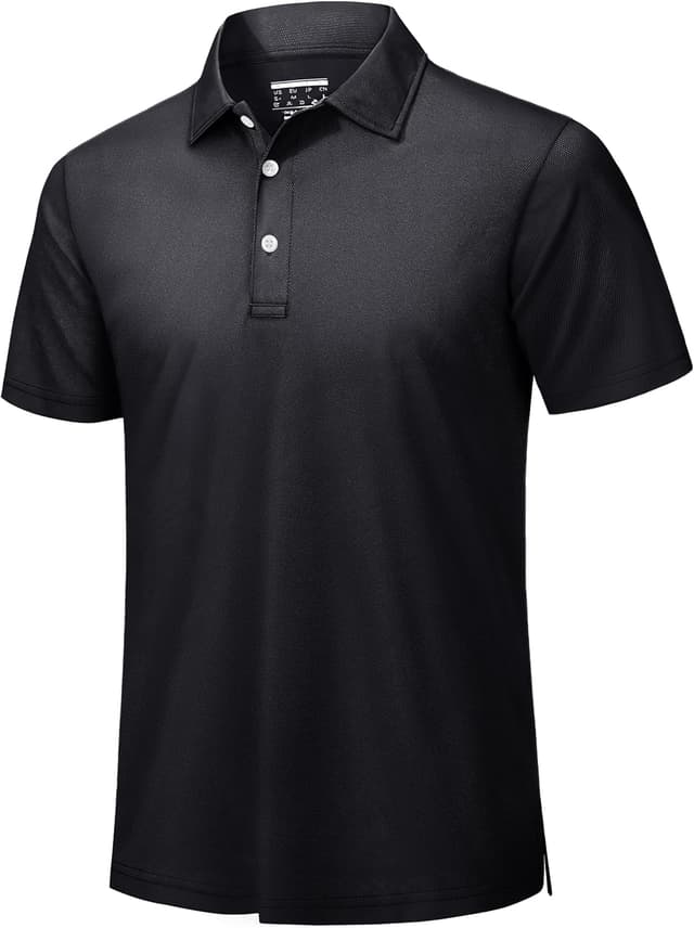 Detalle de TACVASEN men’s short sleeve polo shirt for golf, work and outdoor sports